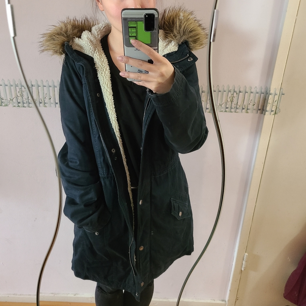 Hollister parka jacket